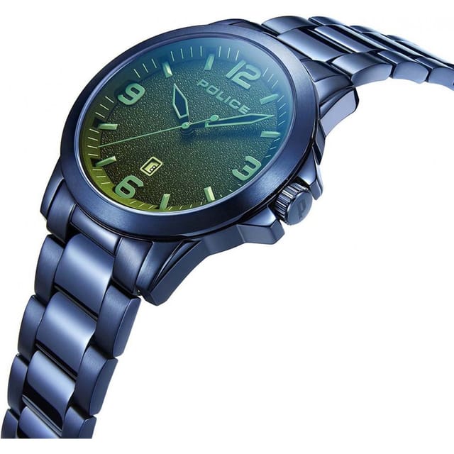 Police Police Men's PEWJH2194503 Cliff 47mm Quartz Watch in Blue - 2