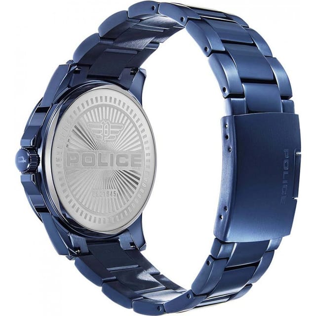 Police Police Men's PEWJH2194503 Cliff 47mm Quartz Watch in Blue - 3