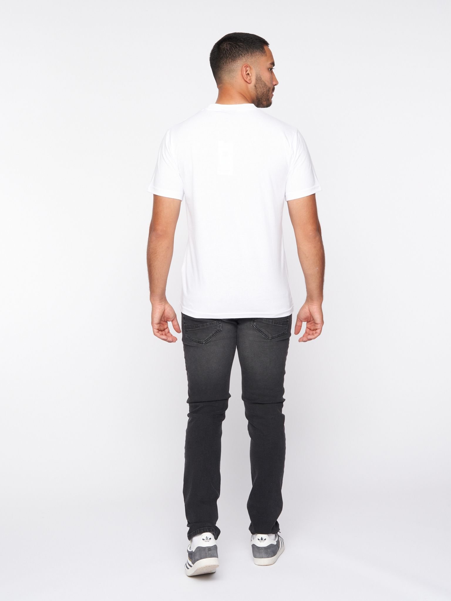 One True Saxon One True Saxon Men's Braice T-Shirt in White - 4