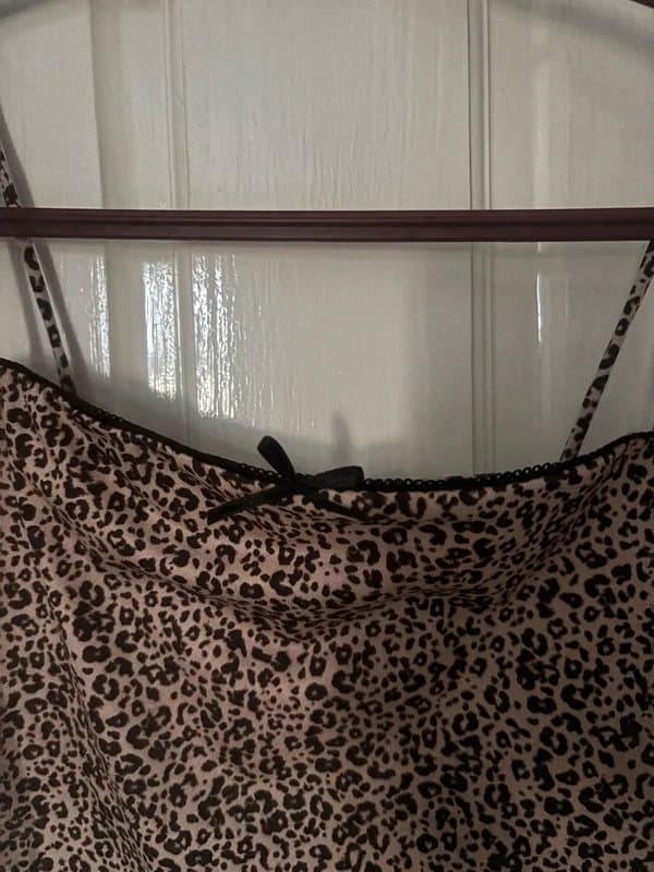 Bershka bershka leopard print top