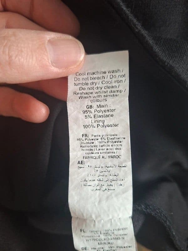 New Look Black waiscoat