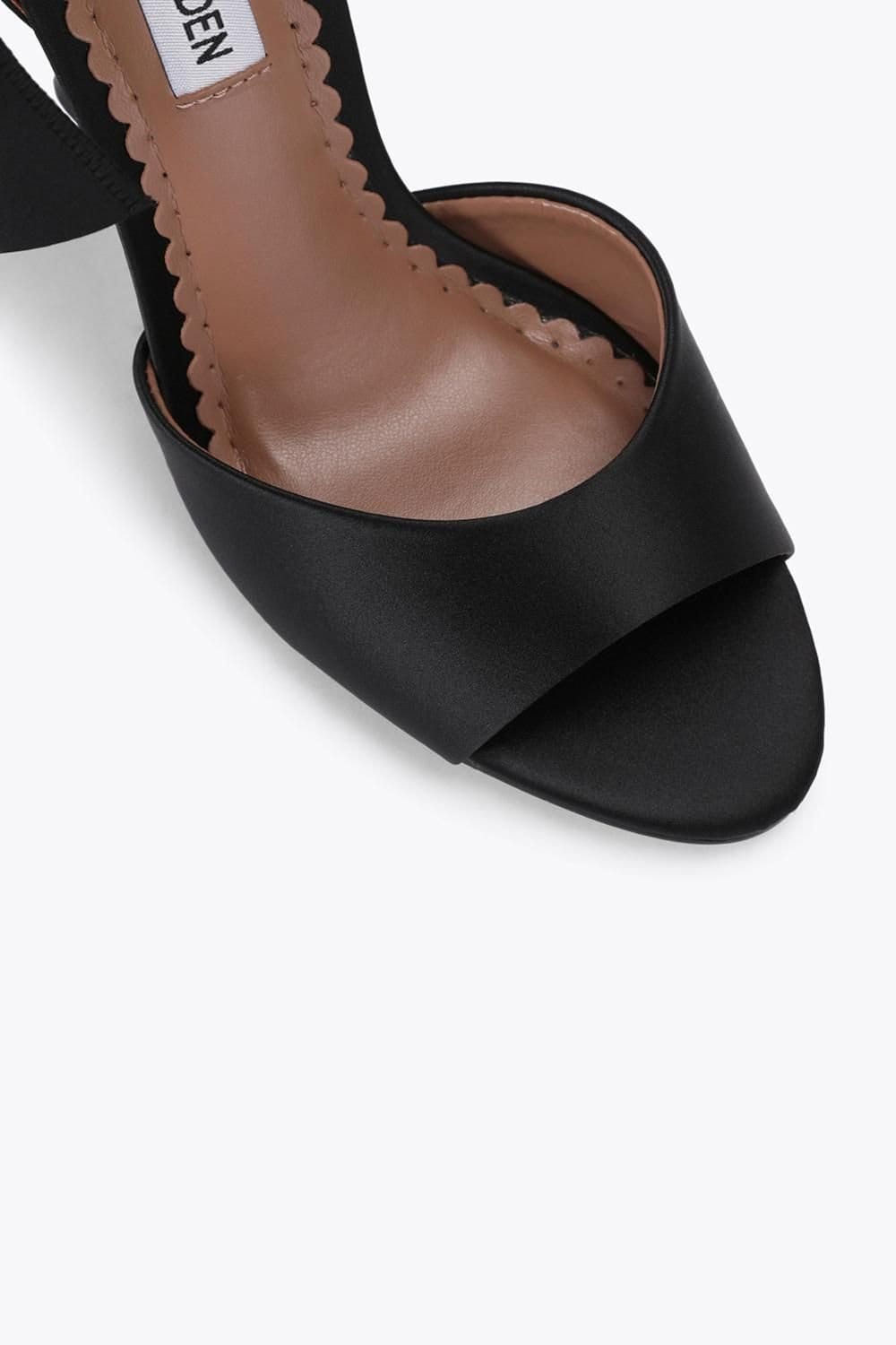 Steve Madden STEVE MADDEN Women's 'Bougie Black' Fabric Heels in Black - 4