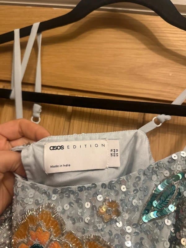 ASOS ASOS sequin top uk16