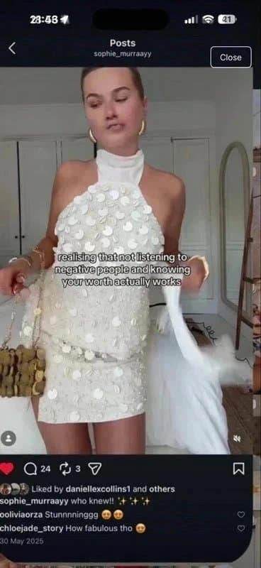 ASOS Design ASOS design white embellished co ord