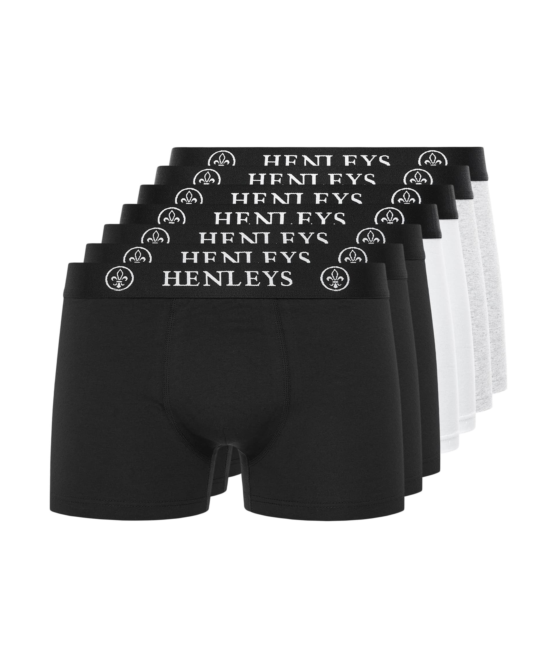 Henleys Henleys Men's Century Boxers 7 Pack