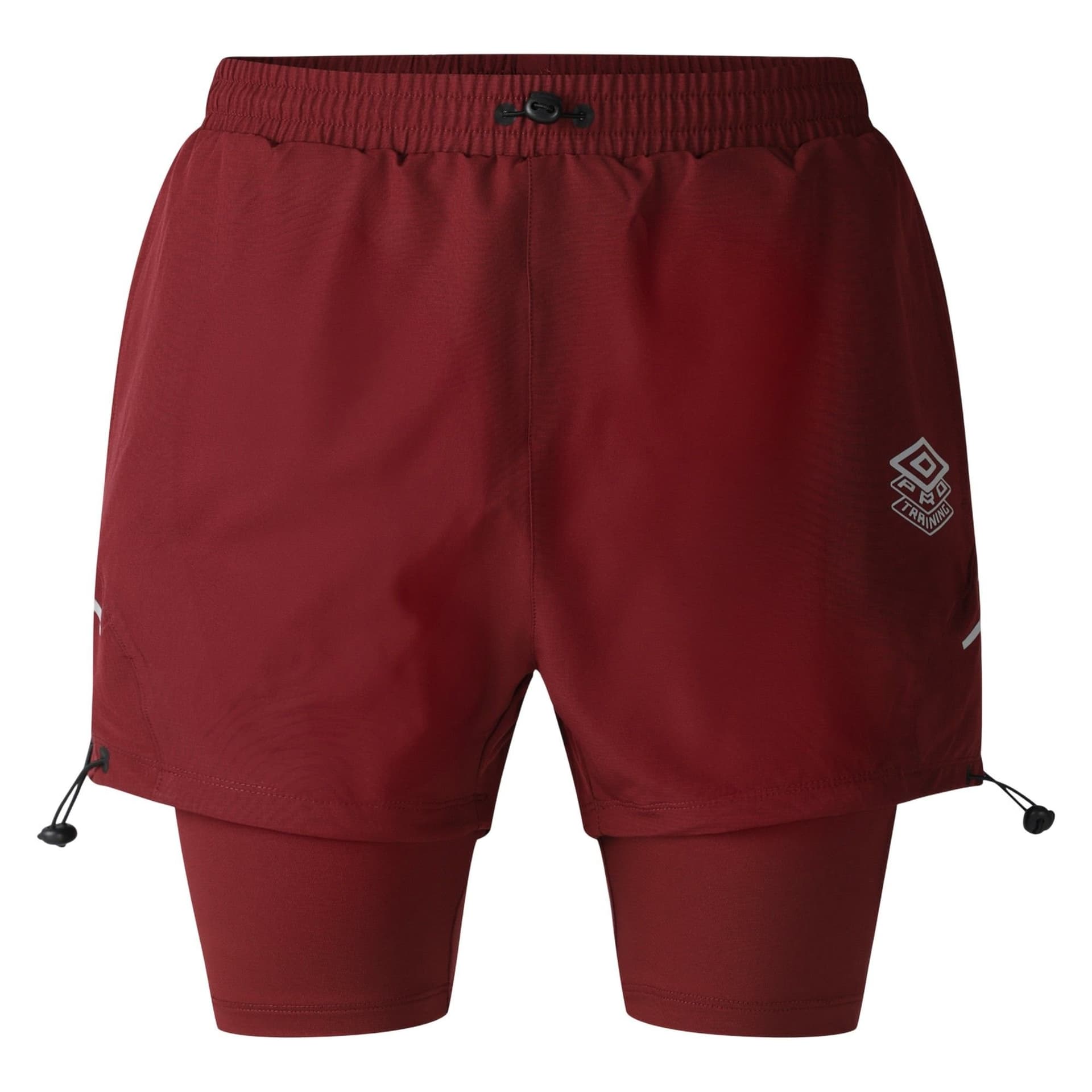 Umbro Umbro Men's Pro Training Elite Hybrid Shorts in Red
