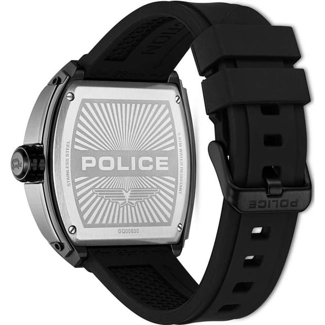 Police Police Men's PEWGQ0063001 Extreme 49mm Quartz Watch in Black - 2