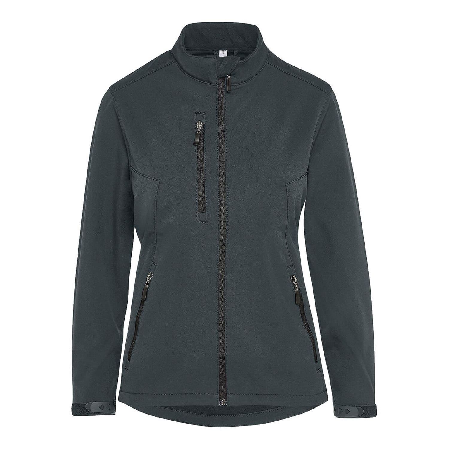 SG SG Women's Signature Tagless Soft Shell Jacket in Charcoal