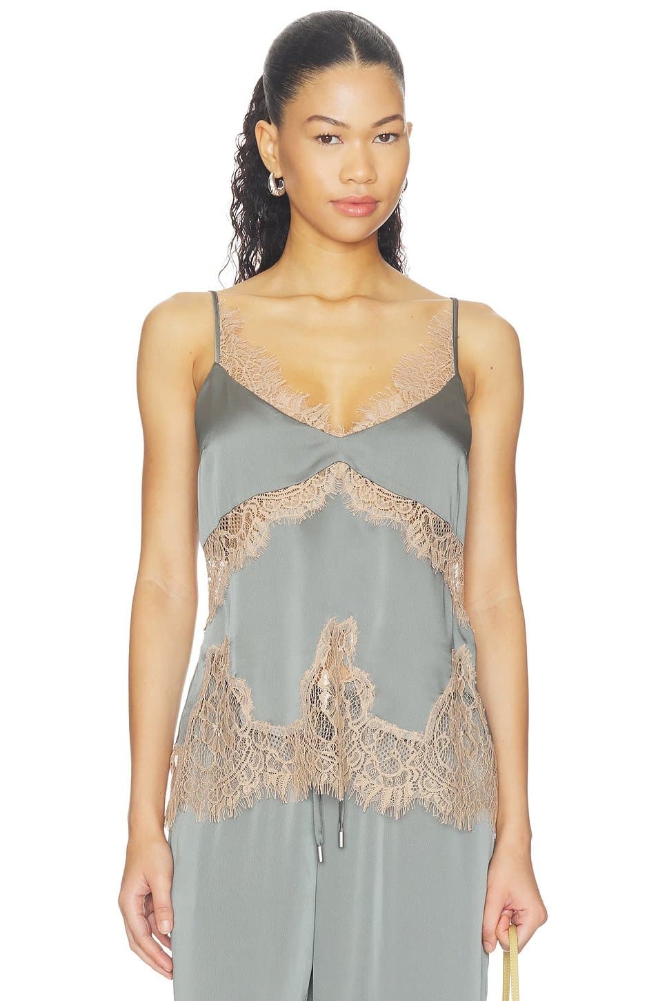 revolve Mitsu Lace Trim Cami