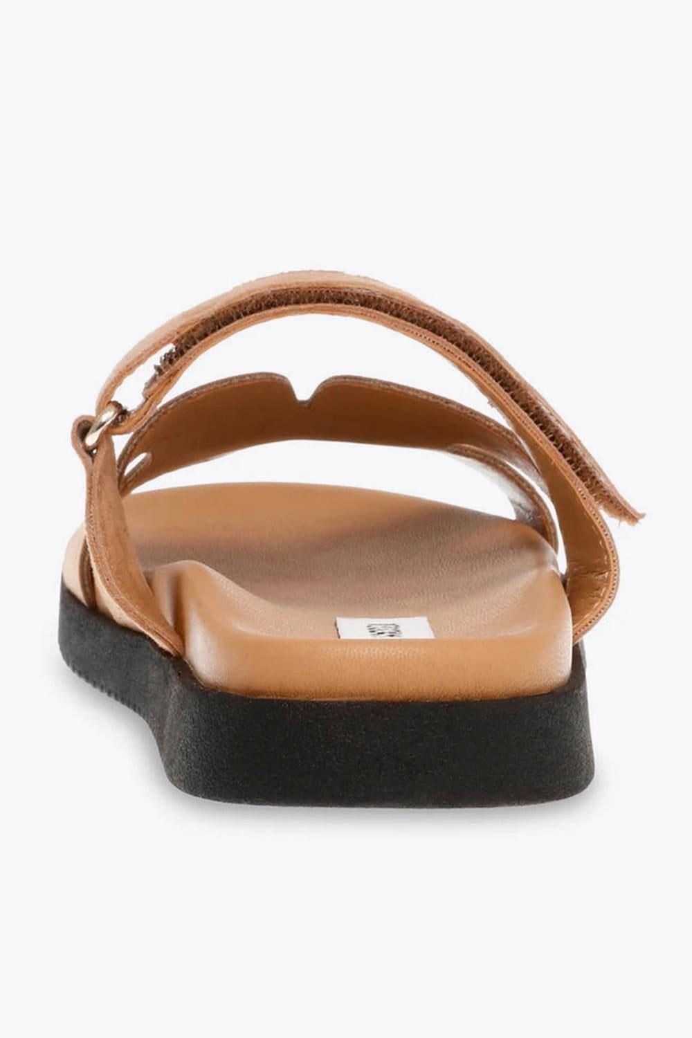 Steve Madden STEVE MADDEN Women's 'Missile E 295' Suede Sandals in Beige - 4