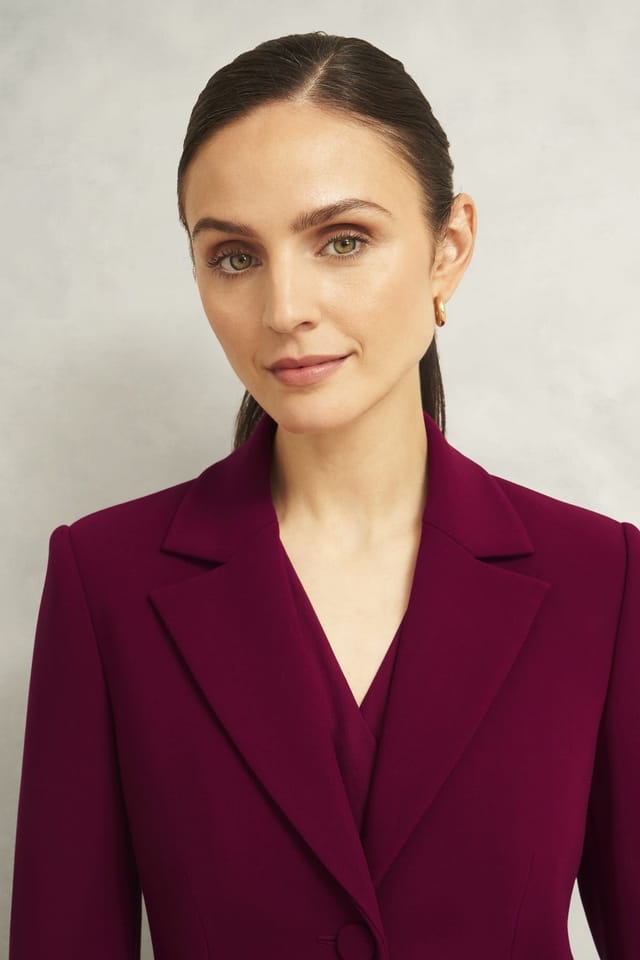 Hobbs London Hobbs London Women's Stylish Mabel Blazer Jacket in Black - 3