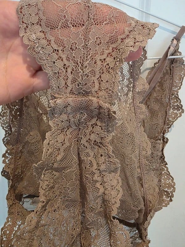 ASOS Nude Lace Bodysuit