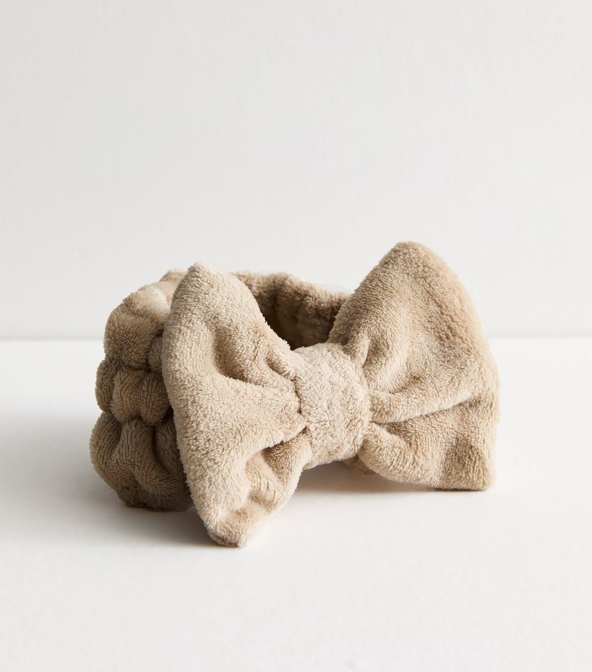 Danielle Creations Brown Towelling Bow Headband Danielle New Look