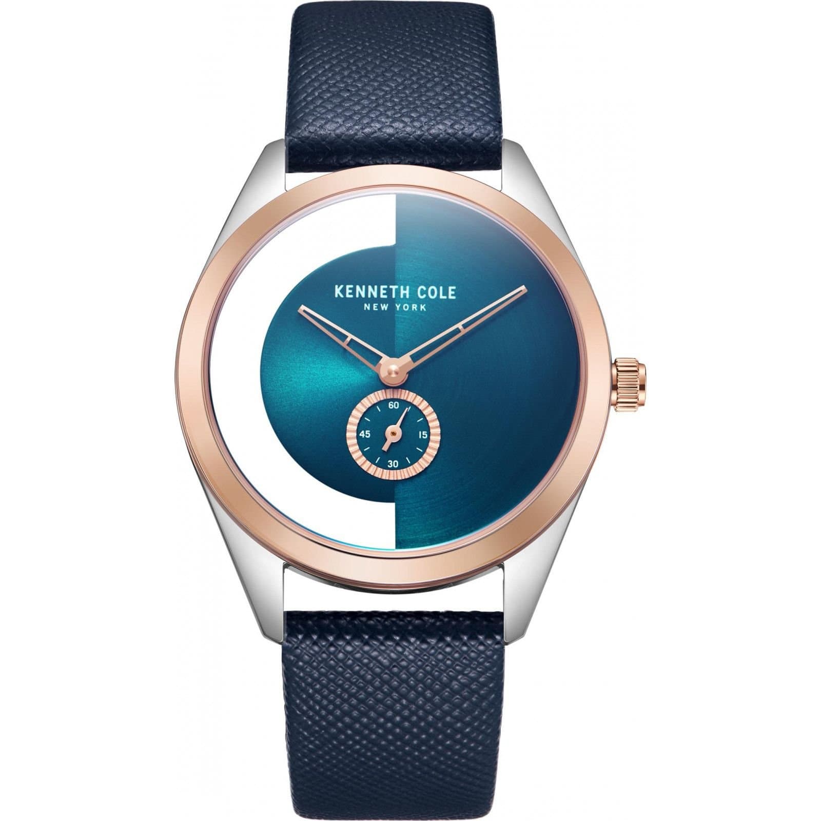 Kenneth Cole Kenneth Cole Women's KCWLA2223104 Classic 36mm Quartz Watch in Blue