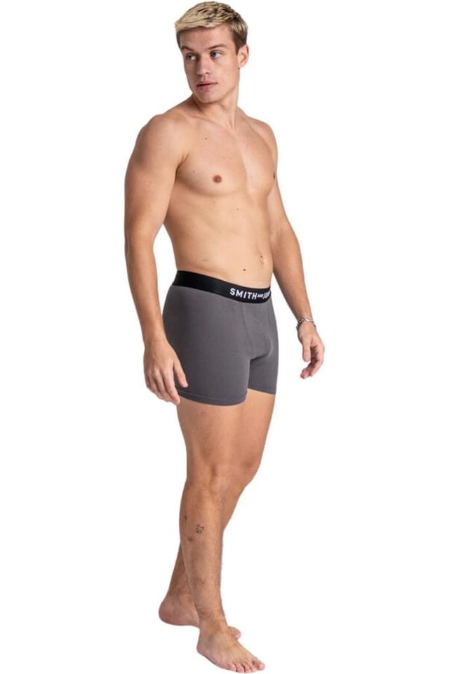 Smith & Jones Smith & Jones Men's Cedar Boxer Shorts (Pack of 5) - 3