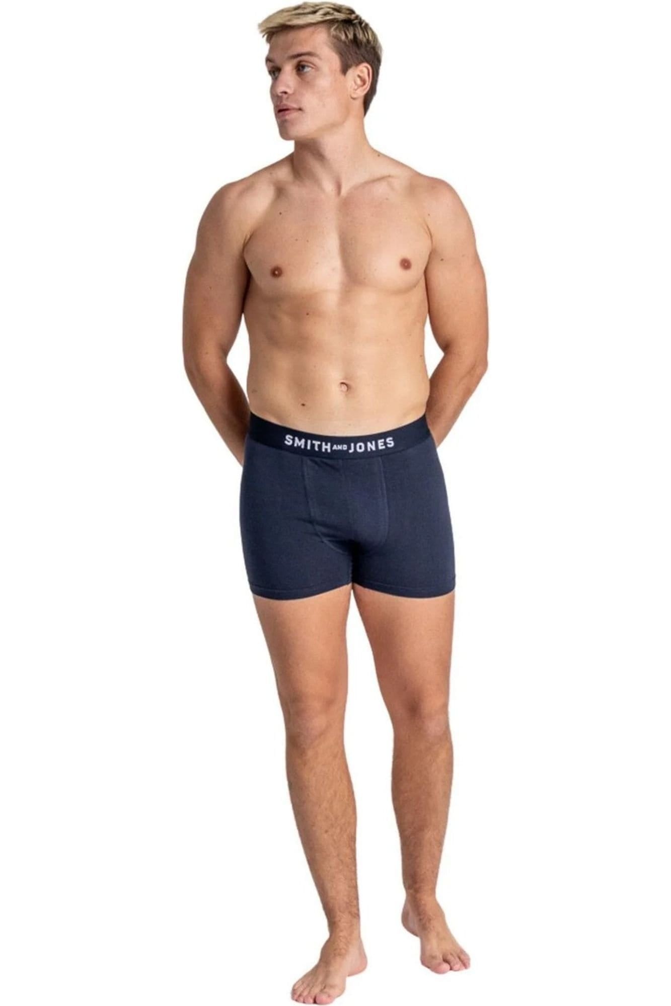 Smith & Jones Smith & Jones Men's Cedar Boxer Shorts (Pack of 5) - 4