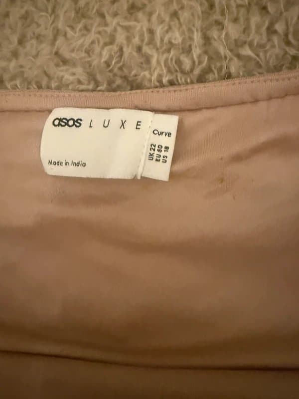 ASOS Asos luxe sequin and beaded skirt