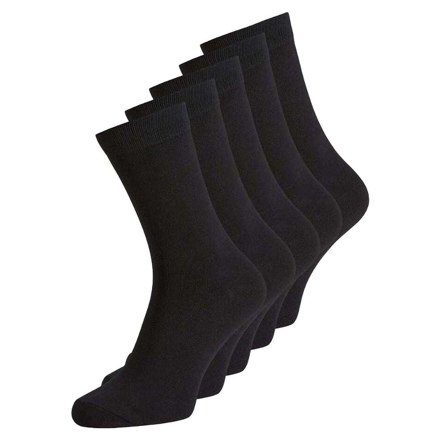 jack & jones Jack & Jones Men's Sports Socks (Pack of 5) in Black