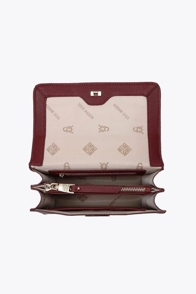Steve Madden STEVE MADDEN Women's 'Bstakes 2 Cry' Bag in Dark Red - 3