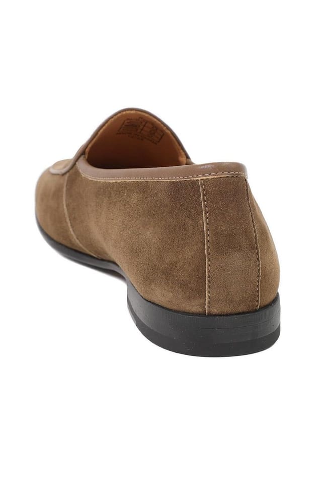 Jones Bootmaker Jones Bootmaker Men's Royce Leather Loafers in Light Brown - 3