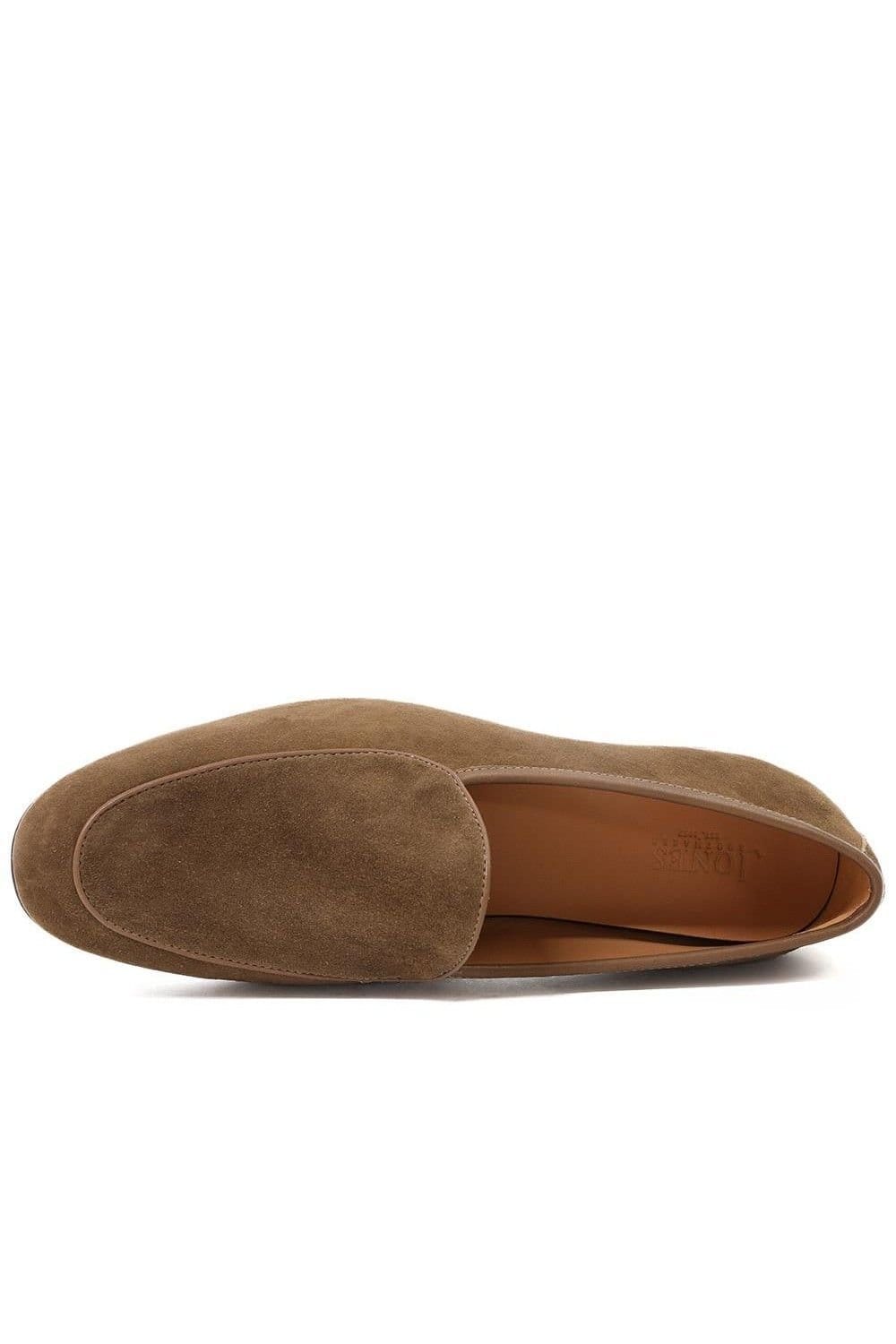 Jones Bootmaker Jones Bootmaker Men's Royce Leather Loafers in Light Brown - 4