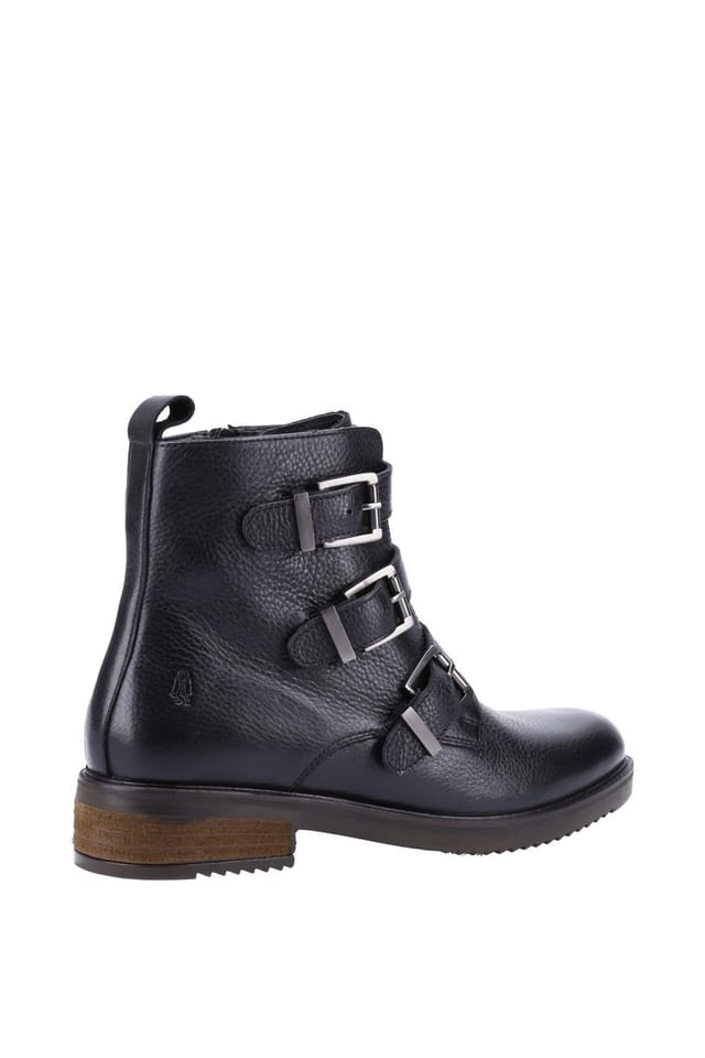 Hush Puppies Hush Puppies Women's 'Pria' Leather Ankle Boots in Black - 2