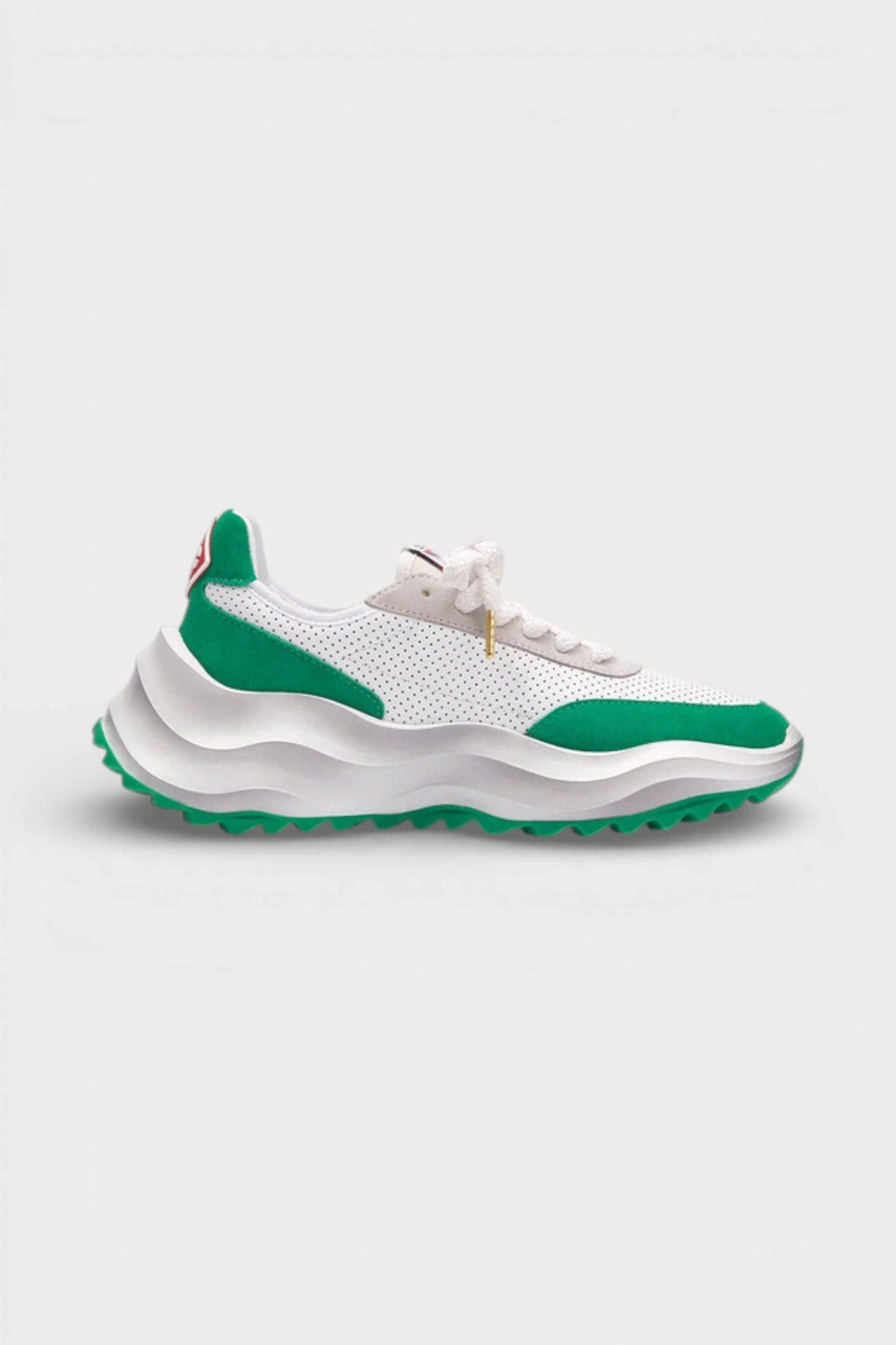 Casablanca Casablanca Women's Atlantis Sneaker White Green - 4