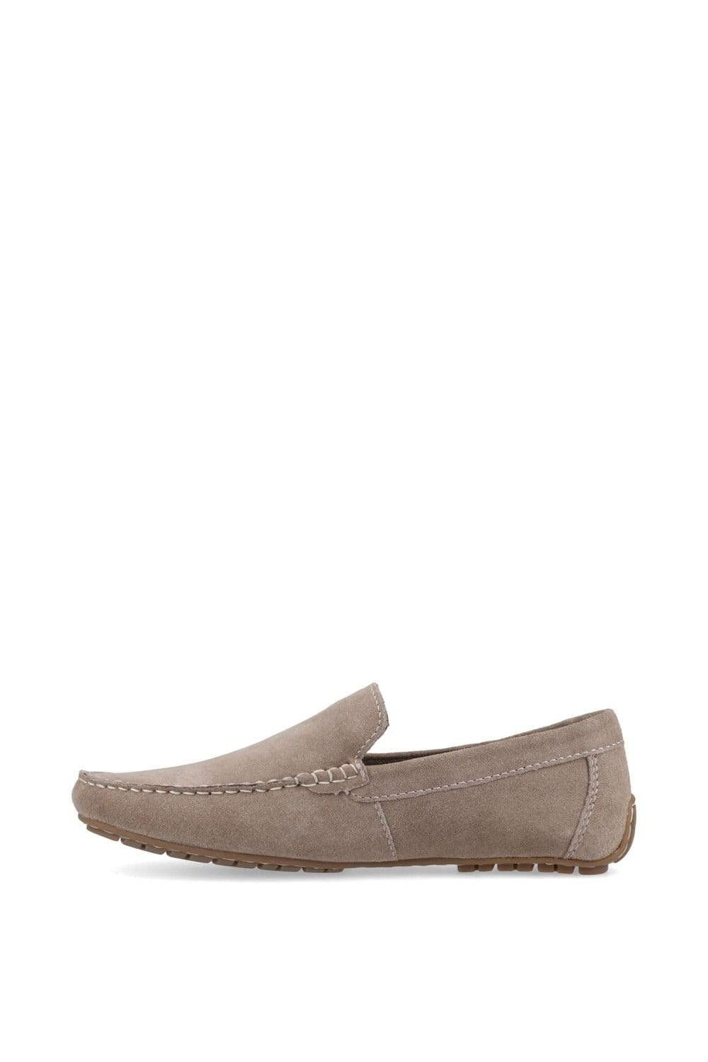 Hush Puppies Hush Puppies Men's Ralph Suede Shoe in Taupe - 4