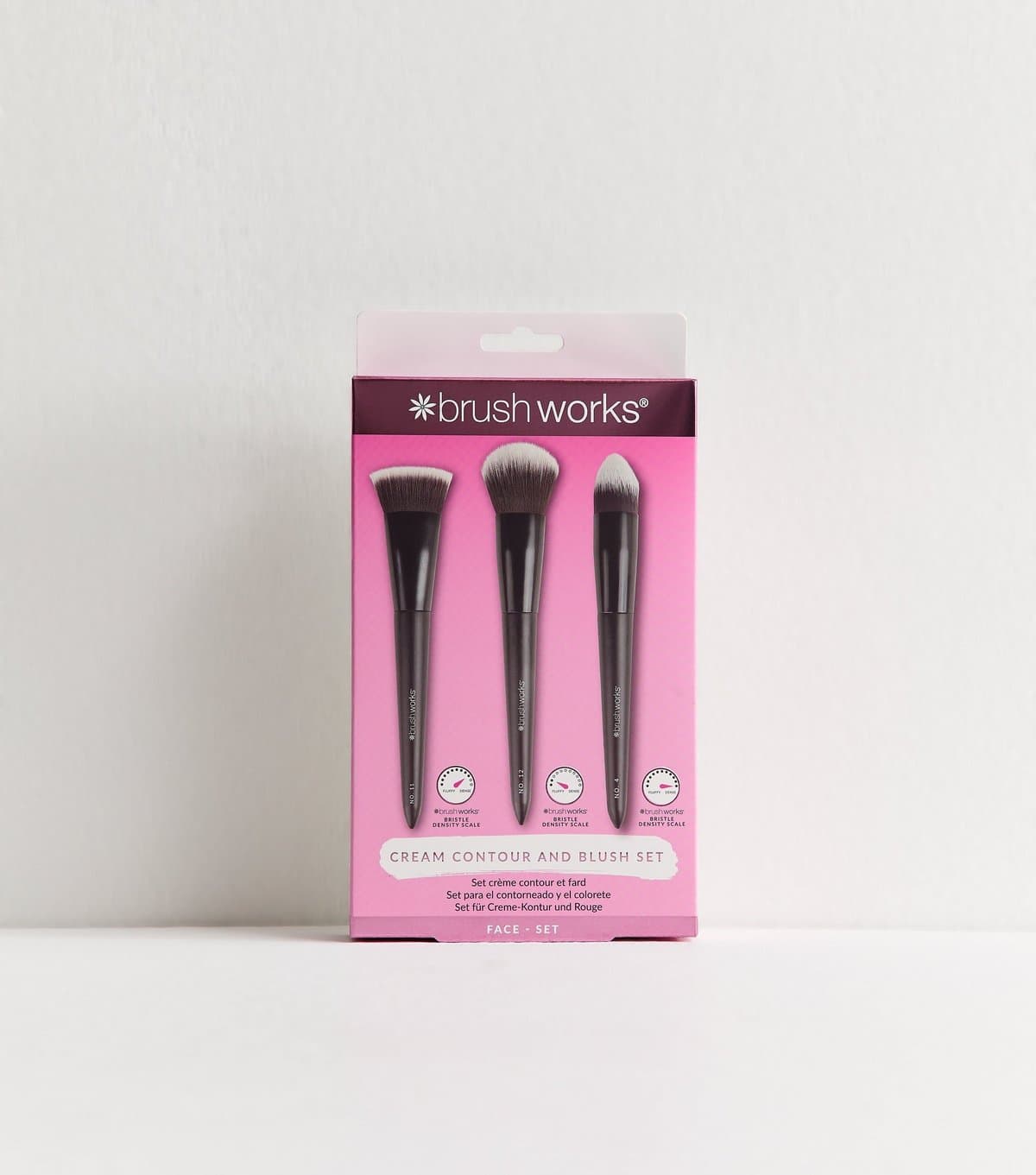 Brushworks Pack of 3 Contour and Blush Brushes Brushworks New Look