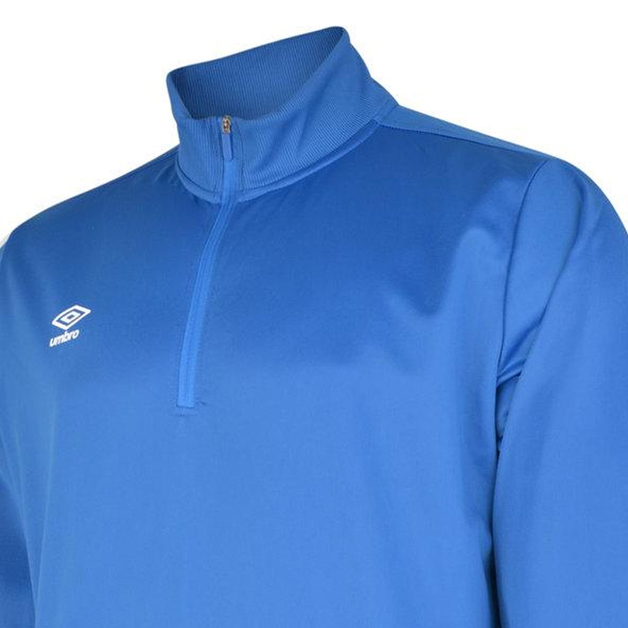 Umbro Umbro Men's Club Essential Half Zip Sweatshirt in Blue - 3