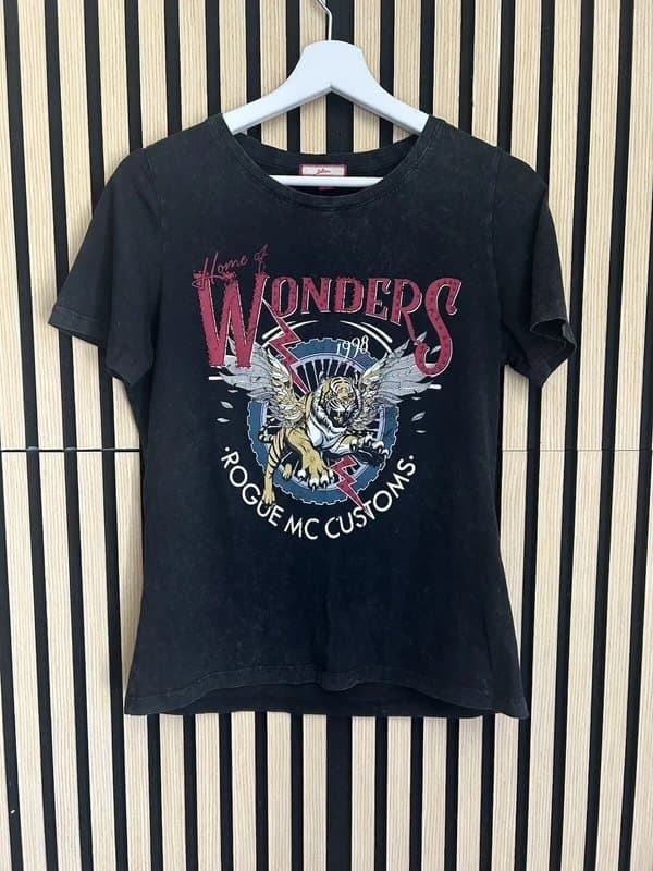 Joe Browns Joe Browns Women's T-Shirt Tiger Graphic Print Size 8 VGC
