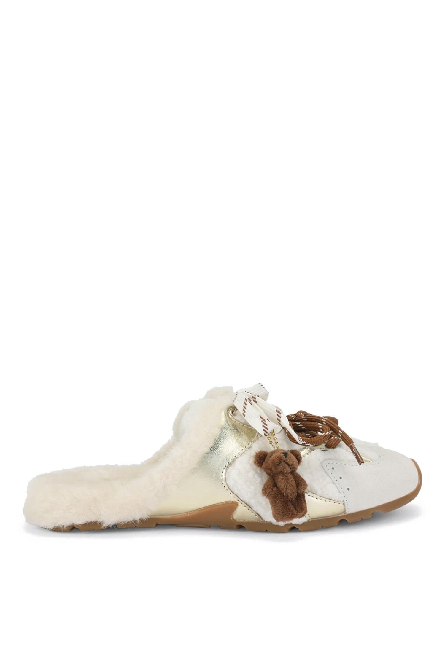 Steve Madden STEVE MADDEN Women's 'Aziel Mule White' Flats in White