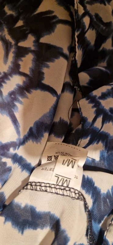 Never Fully Dressed Never fully dressed tie dye off the shoulder chiffon top