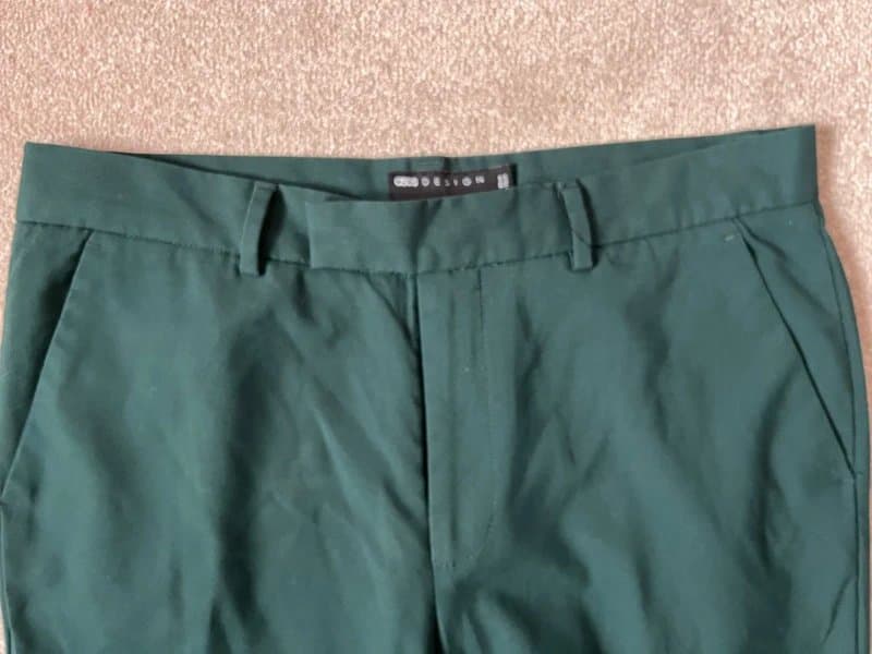 ASOS Design Dark green suit trousers