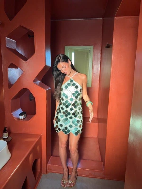 ASOS Design Asos design luxe embellished mini dress