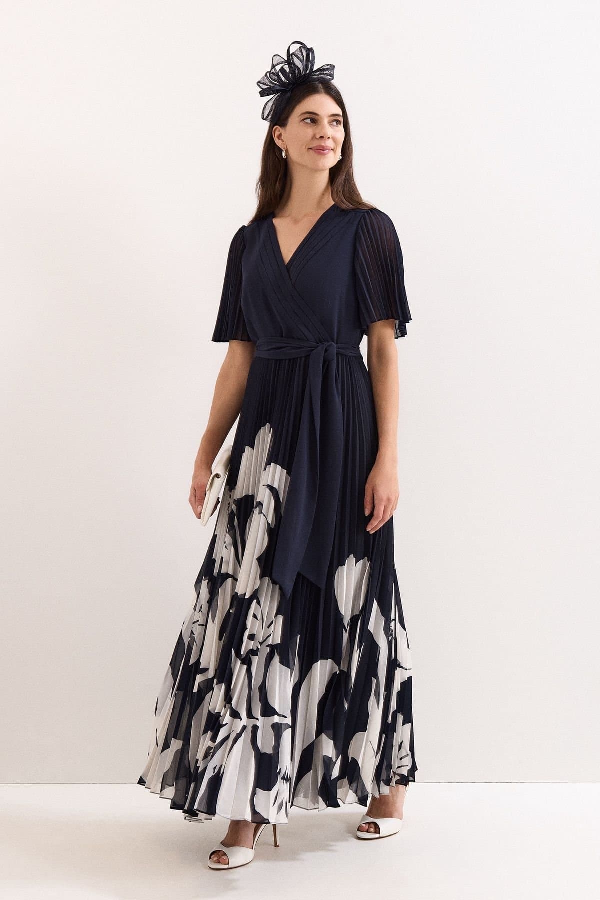 Phase Eight Phase Eight Women's Abigail Wrap Dress in Dark Navy