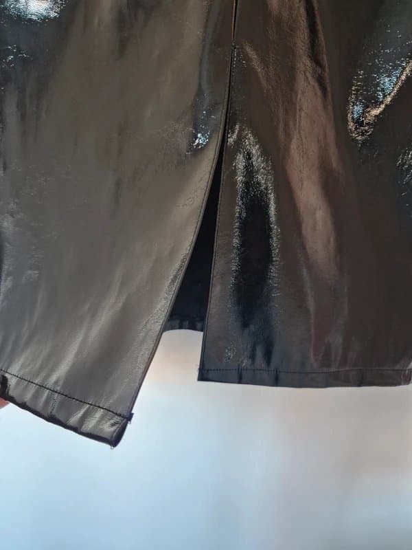 ASOS Ladies long leather look skirt