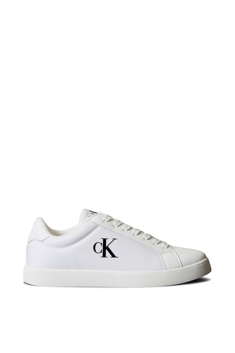 Calvin Klein Calvin Klein Women's Bright White Lace-Up Sneakers