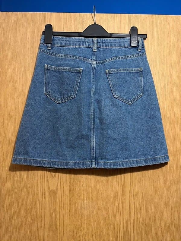 New Look New Look Denim Mini Skirt Size 8