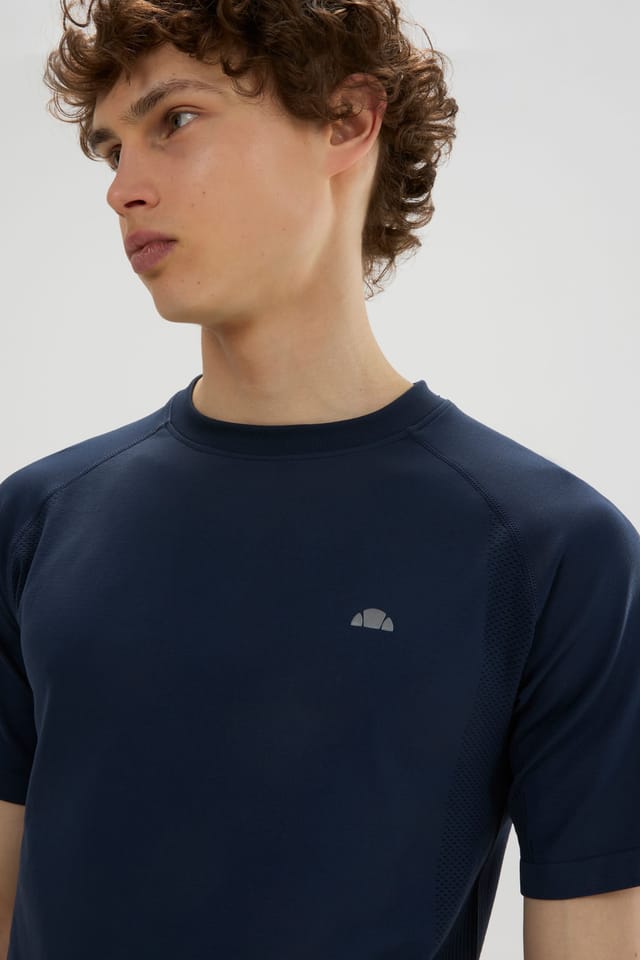 Ellesse Ellesse Men's Drexani Ss Seamless Tee in Navy - 3