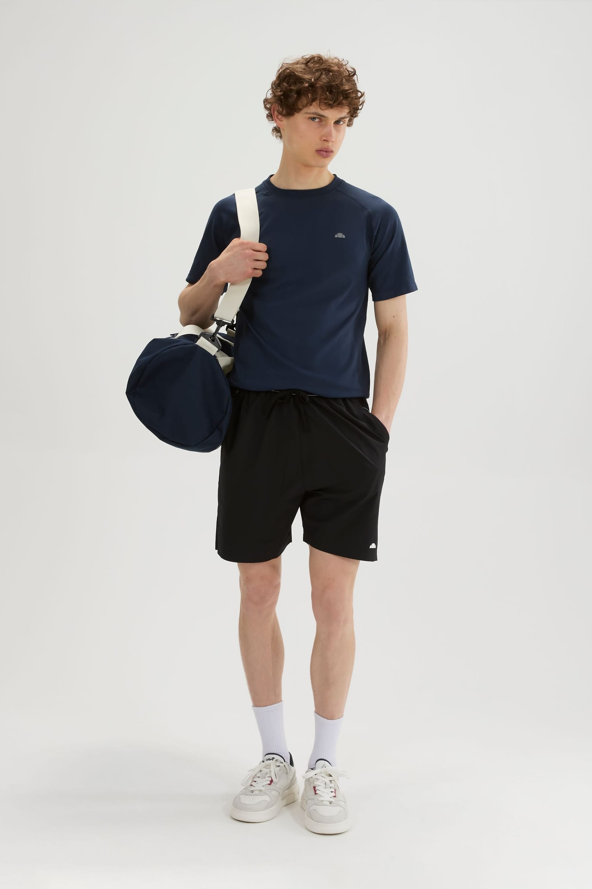 Ellesse Ellesse Men's Drexani Ss Seamless Tee in Navy - 4