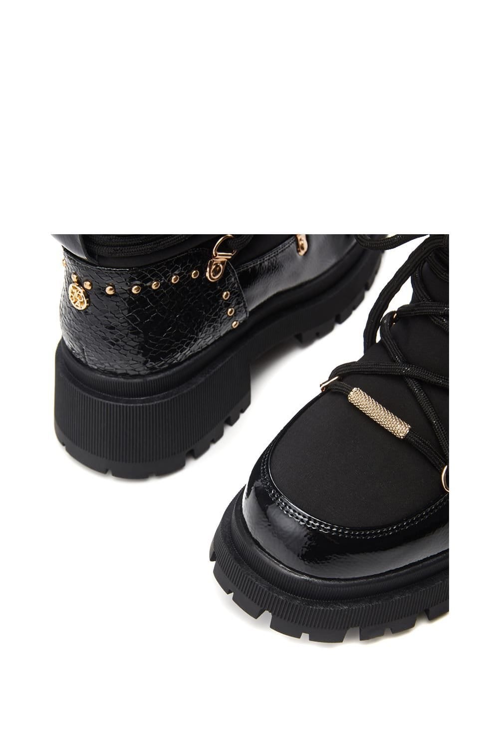 Moda in Pelle Moda In Pelle Women's 'Oliwa' Textile Ankle Boots in Black - 4