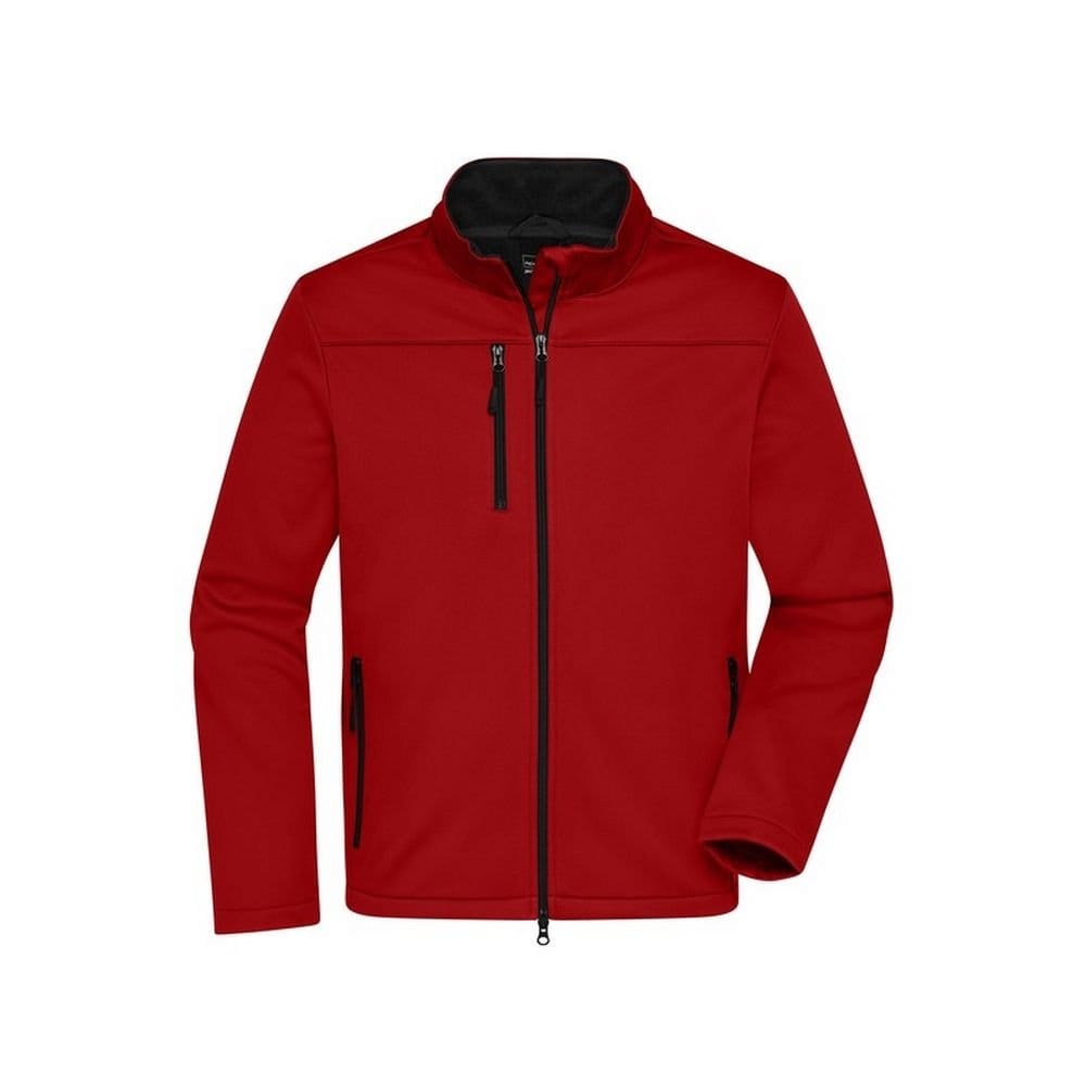 James and Nicholson James and Nicholson Women's Waterproof Soft Shell Jacket in Red - 1