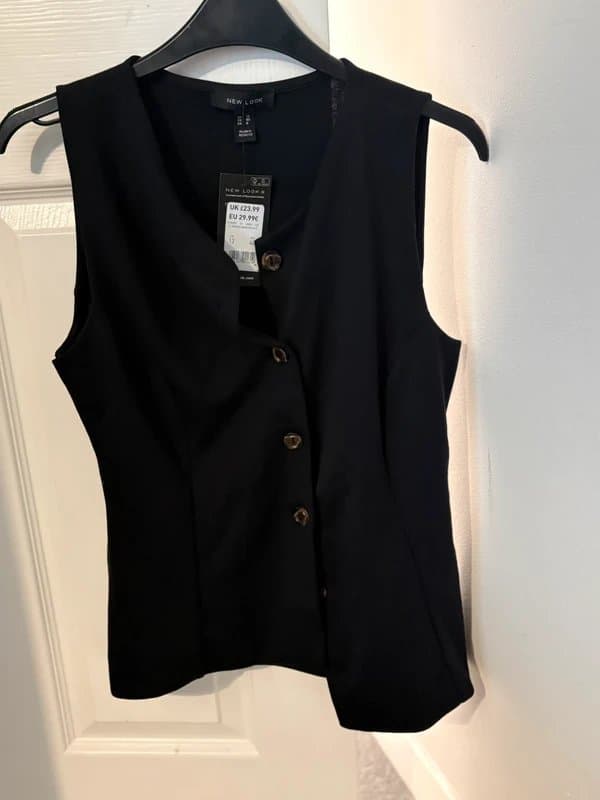 New Look New look black waist coat