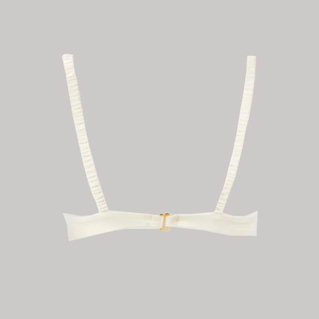 Decolet the Label Decolet the Label Women's Ariel Underwire Bikini Top in Seashell in Cream - 2