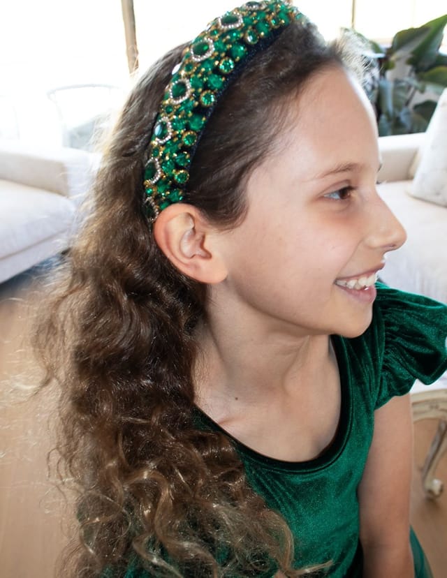 Lilly + Bo Lilly + Bo Women's Noel in Forest Green Party or Flower Dress - 3