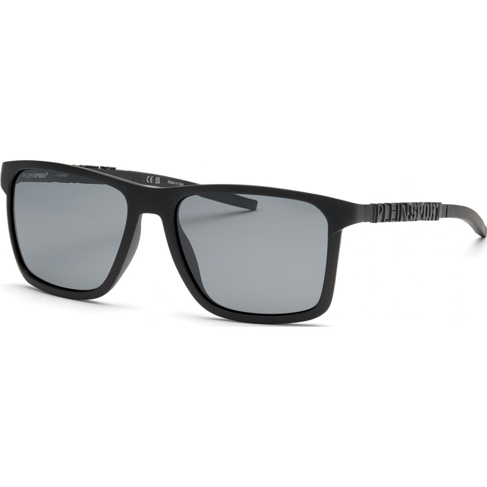 Plein Sport Plein Sport Men's SSP013-58U28P Square/Rectangle Sunglasses in Black