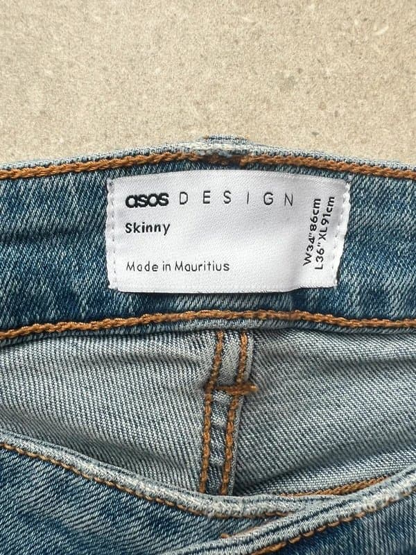 ASOS Design asos blue jeans