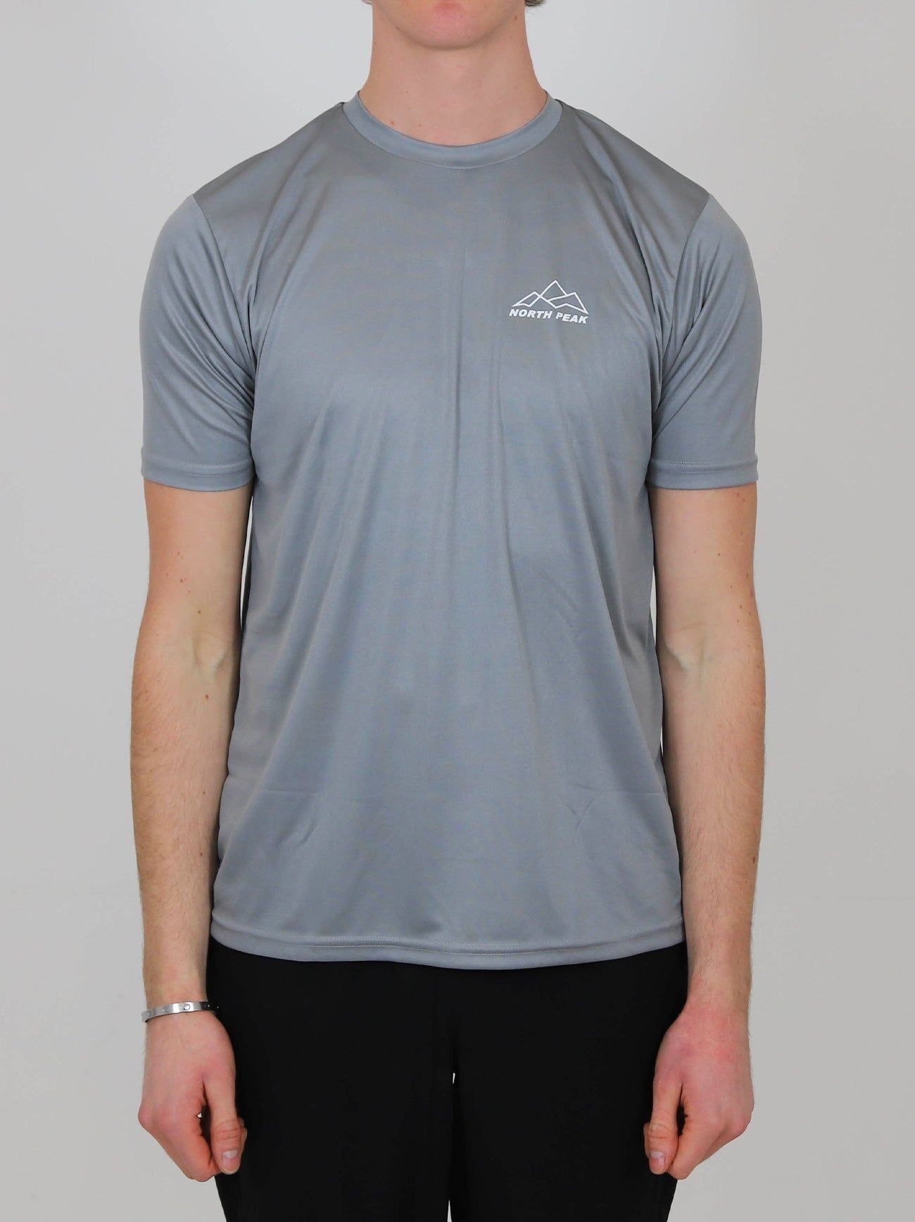 North Peak North Peak Men's Tanaro T-Shirt Black in Grey - 3