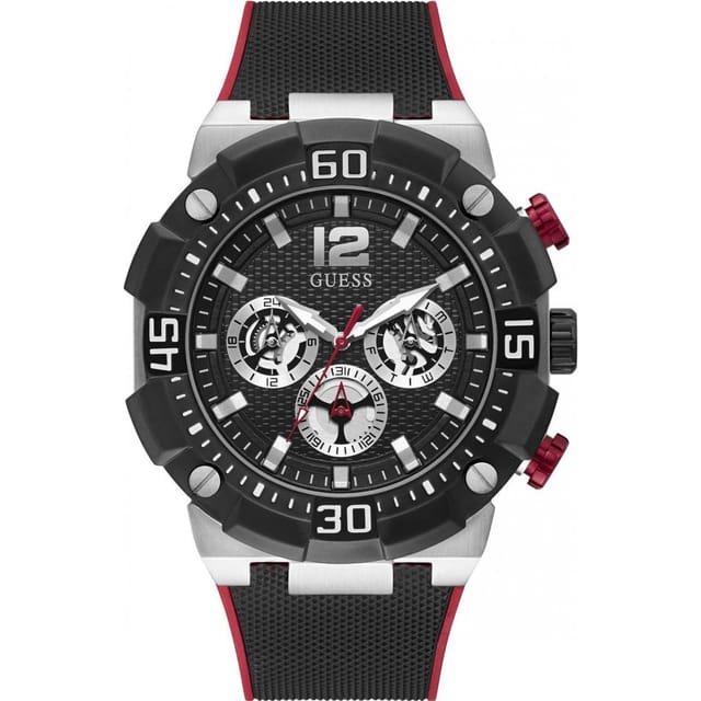 Guess Guess Men's GW0264G1 50mm Quartz Watch in Black - 2
